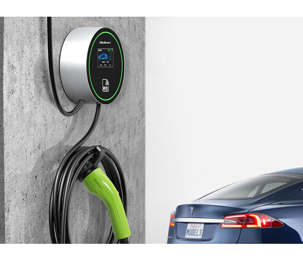 Qoltec Stacja ładowania EV 2w1 (Typ2, 22kW, 3 fazy, 5m) - 1483416 - zdjęcie 4